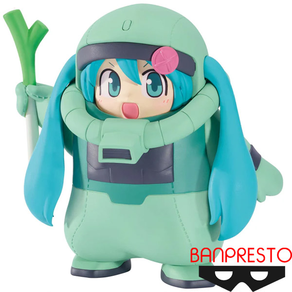 Banpresto Vocaloid Mobile Suit Gundam 45th Anniversary Hatsune Miku Zaku Costume Figure
